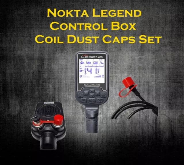 Nokta Legend Control Box & Coil Dust Caps Set