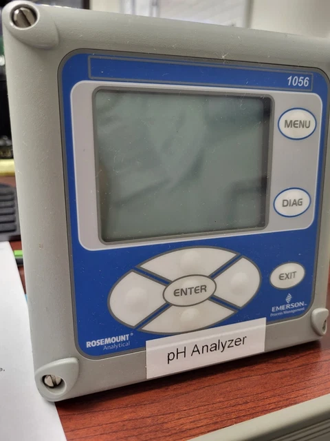 Rosemount 1056-01-22-32-AN-UL Dual Input Analyzer pH/ORP/ISE; Analog 4-20mA