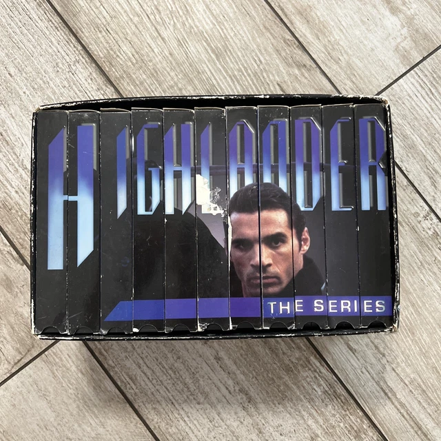 Highlander Box Set HIGHLANDER THE SERIES VHS BOX SET COMPLETE Original Vintage Season 1 £9 ...