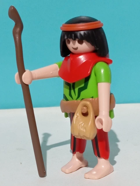 Lot De 2 Bonnets Marrons Playmobil - Pièces Détachées Vikings/Médiévaux - Occasion