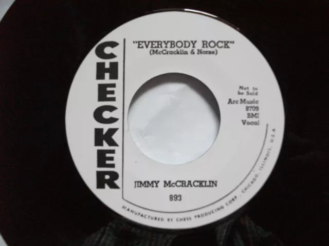 JIMMY McCRACKLIN Repro 45 - Get Tough - FREE POSTAGE