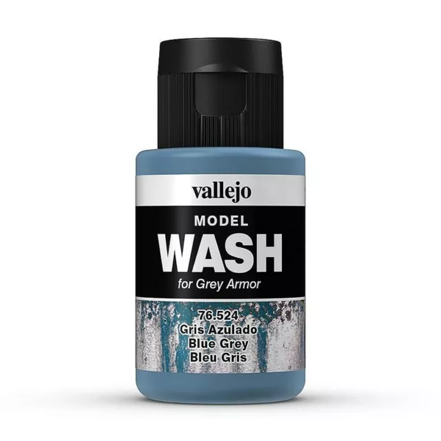 Vallejo 76524 Wash-Color, Blaugrau, 35 ml