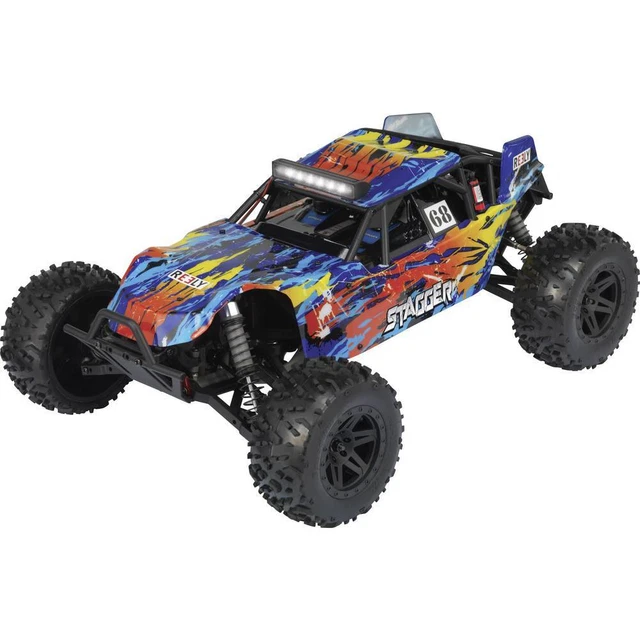 Reely Stagger brushed 1:10 Auto RC électrique Buggy 4 roues motrices (4WD) 100%