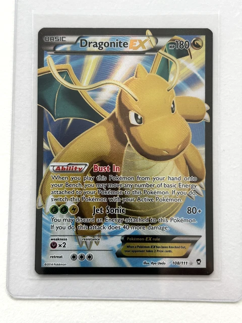 Dragonite EX - 108/111 - Furious Fists - Near Mint - Pokemon