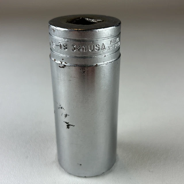 Snap-on 1/2" Drive 1-1/16" Deep Well socket TS341 USA