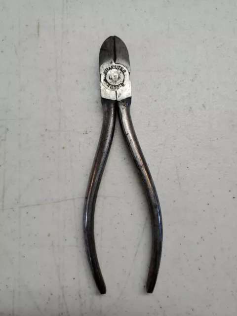 6" VINTAGE No. 4600-6 Kraeuter Diagonal Wire Cutter Pliers USA