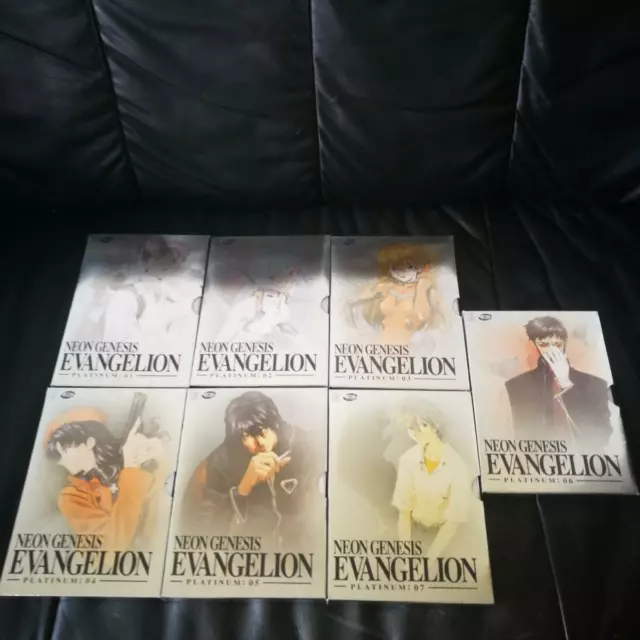 NEON GENESIS EVANGELION Platinum Vol. 1 - 7 DVD 01-07 DEUTSCH TOP RAR LIMITIERT