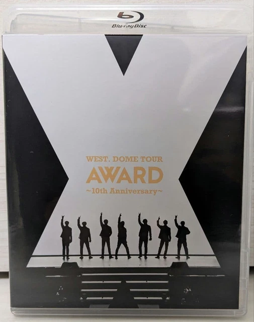 WEST. DOME TOUR Award 10th Anniversary Blu-ray with Postcard Japan