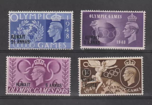 KUWAIT G6   1948   Olympic Games  sg 76 to 79    MM  -  A3206