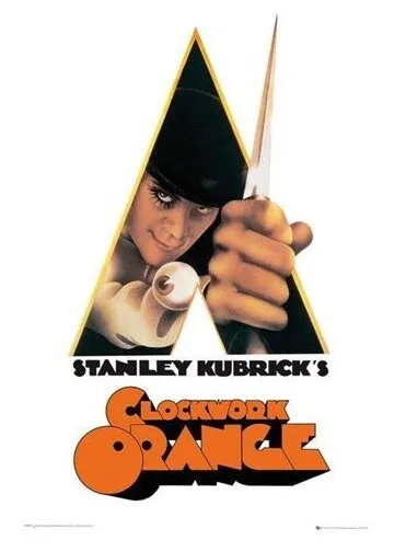 Clockwork Orange Key Art Poster