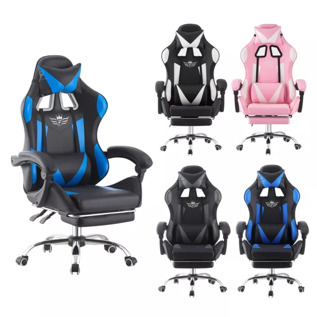 Luxury Executive Racing Gaming Office Chair Gas Lift Swivel Computer Desk Chairs