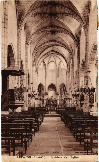 CPA Arpajon Interieur de l'Eglise (1362010)