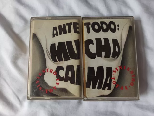 Siniestro Total – Ante Todo Mucha Calma DOBLE CASSETTE EN DIRECTO. AÑO 1992