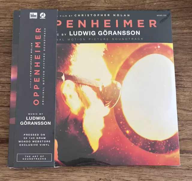 Oppenheimer Mondo Limited Exclusive Splatter. OST. Soundtrack In Hand Now!