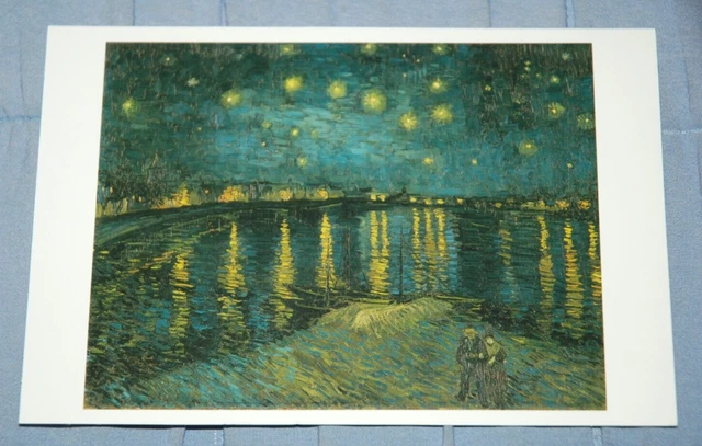 Biglietto Di Auguri Ufficiale Van Gogh Museum - Paesaggio Con Case In Cornice - Con Busta - 4