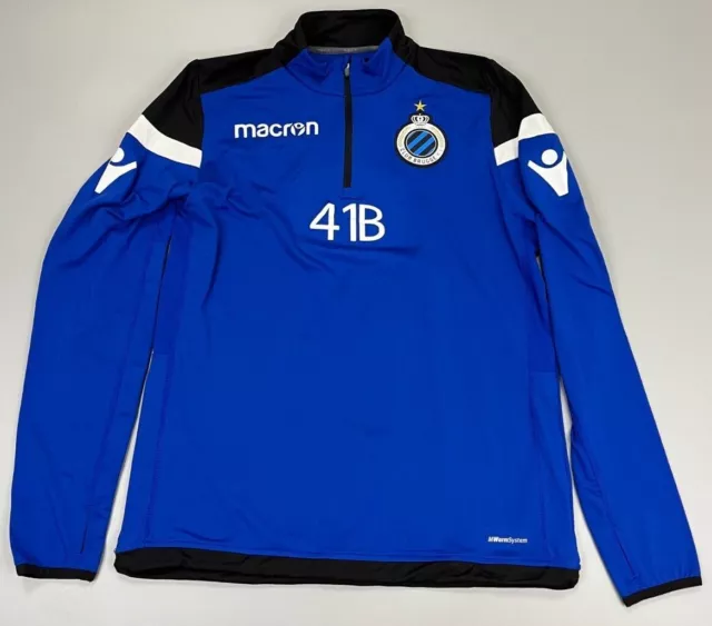 Club Brugge macron training top shirt jersey Size S Small