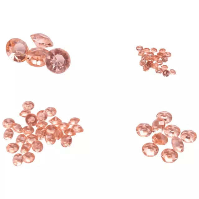 6000 Piezas de Diamantes AcríLicos Cristales de DispersióN de Mesa TransparentE7