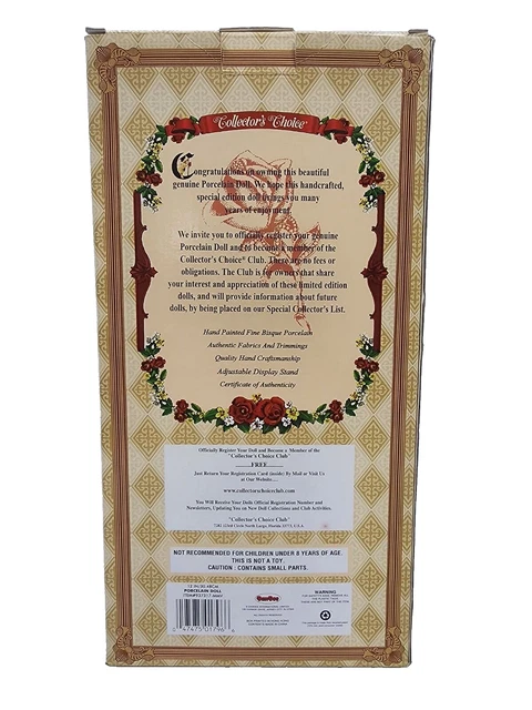 Genuine Fine Bisque Porcelain Collectors Choice Limited Edition