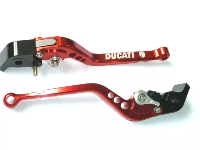 Ducati 937 Monster + 2021-2023 Leviers Frein et Embrayage Course Route Piste 3