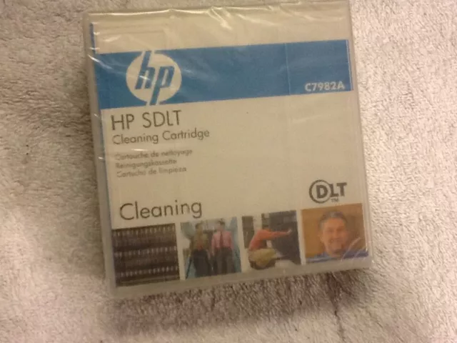 HP SDLT Super DLTtape Cleaning Tape/Cartridge C7982A . Ref:CD_19A
