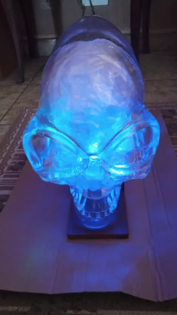 Real Indiana Jones Crystal Skull Screen Used With Light And Magnetic Special Fx