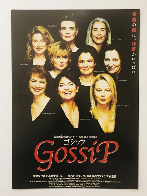Gossip 2000 Lena Headey Kate Hudson JAPAN CHIRASHI movie flyer mini poster