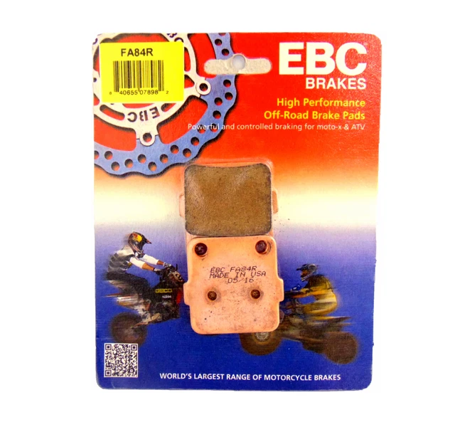 EBC Brake Pads Front Brake Caliper for Suzuki 02-07 LTA500 LTF500 Vinson FA84R