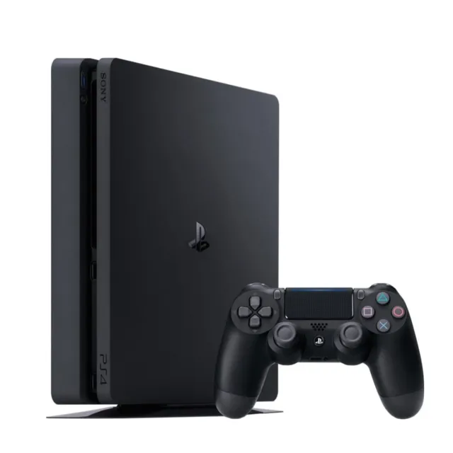 Sony PlayStation 4 Slim 1 TB Black Console + 1 Game Controller