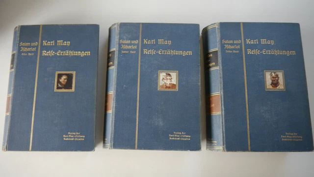 Karl May Illustrierte Reise-Erzählungen - Satan und Ischariot Band 1-3