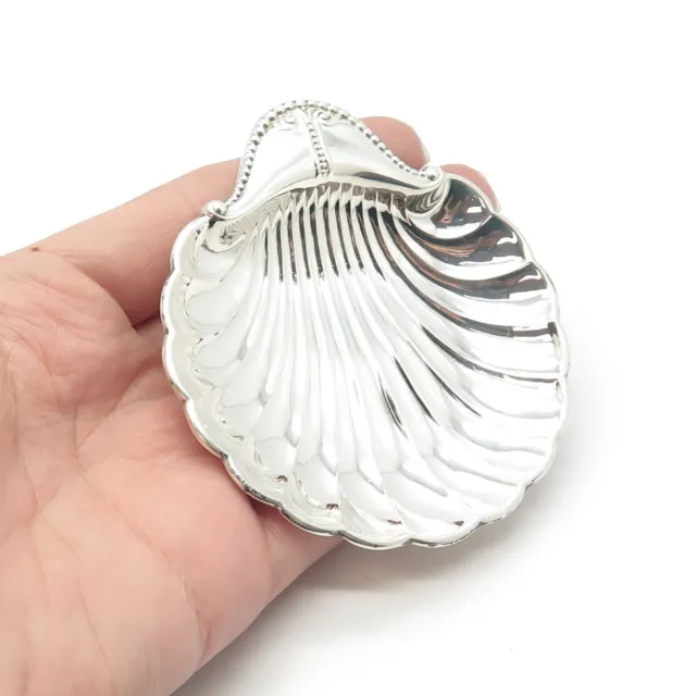 925 Sterling Silver Antique Webster Seashell Dish