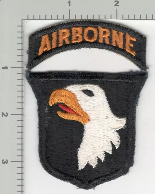 WW 2 US Army 101st Airborne Division Patch & Tab Inv# K2841