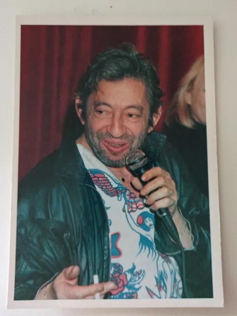 carte postale Serge Gainsbourg