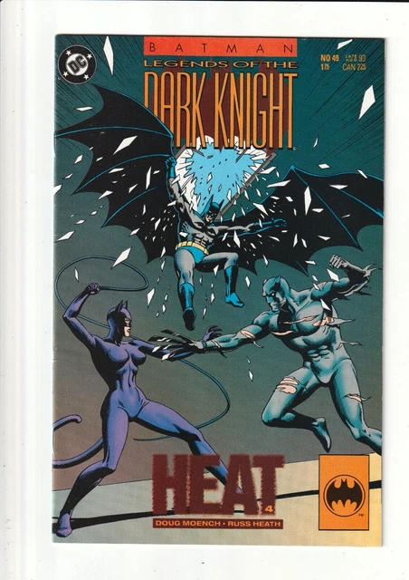 Batman Legends of the Dark Knight #49 NM (DC, 1993) Batman & Catwoman vs Catman