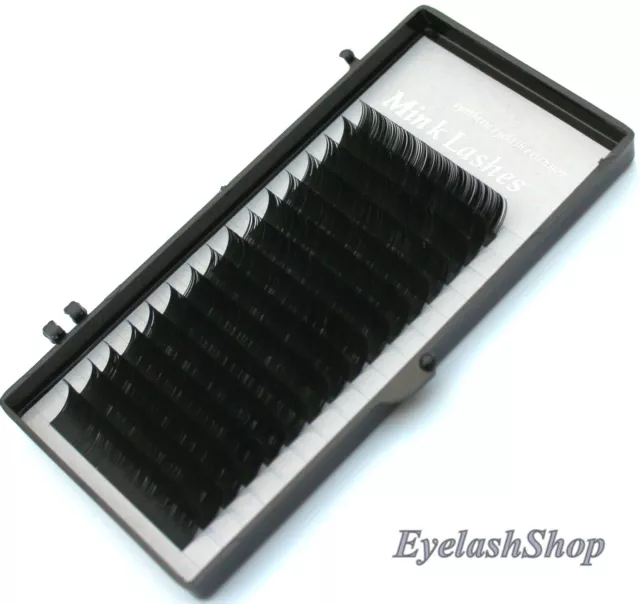 Mink Lashes Nerzwimpern C Curl 0,15 Wimpernverlängerung künstliche Wimpern Silk