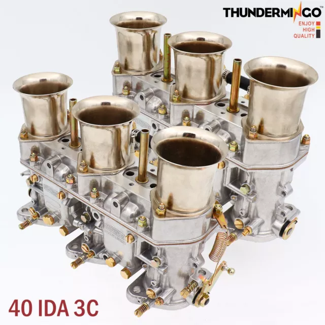 3 Barrel Carburetor for Posche 911 66-72 fit Weber 40 IDA3C, 40 IDTP3C Carb Pair