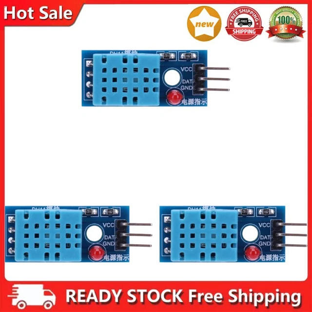 3.3V-5V DHT11 SENSOR Module DHT11 Digital Moisture Sensor 3-Wire-Ultra ...