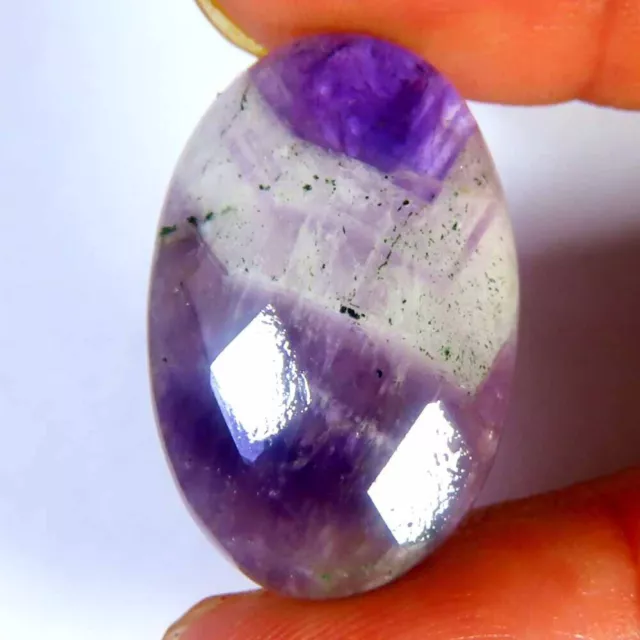 19.90Cts 100%Natural Brazilian Purple Amethyst oval Cut 17x27x5mm Loose Gemstone