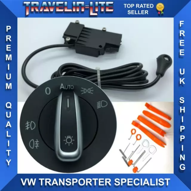 T5.1 Transporter Blue Motion Auto Headlight Switch & Module Upgrade Kit NEW