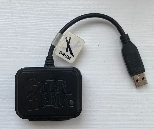 GUITAR HERO RICEVITORE per Drum Set Sony Playstation 3 PS3 Dongle