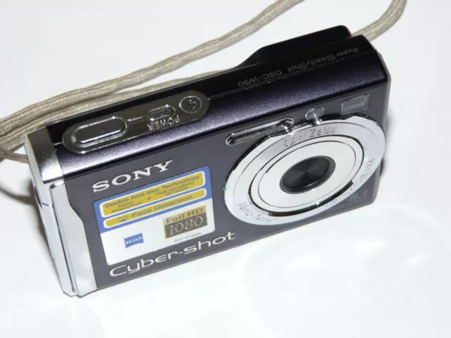 Sony Cyber-Shot DSC-W90 8.1 Mp - Digital Kamera - Schwarz