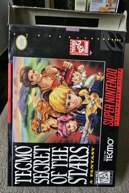 TECMO SECRET OF The Stars Cib Usa Ntsc EUR 190,00 PicClick ES