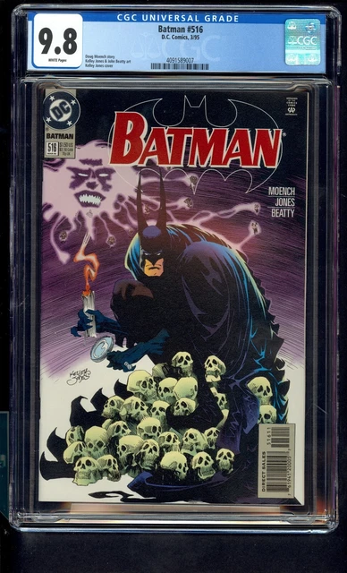 Batman 516 CGC 9.8 Doug Moench Story Kelly Jones and John Beatty Art 1995 WP