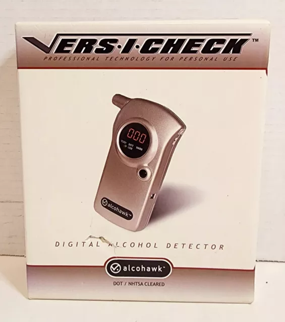 NUEVO AlcoHawk ABI AlcoHawk Alcohol Detector Digital de Alcohol Portátil con Manual