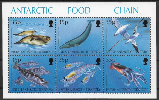 BRITISH ANTARTIC TERRITORY @ 1994 SG250a - 1994 Food Chain   MNH @Ant.133