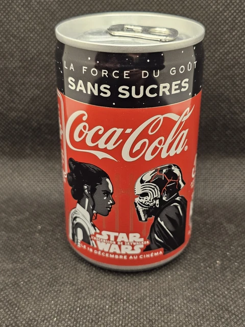 Collection Star Wars - 2 Mini Canettes Coca Cola Vides - Édition Spéciale