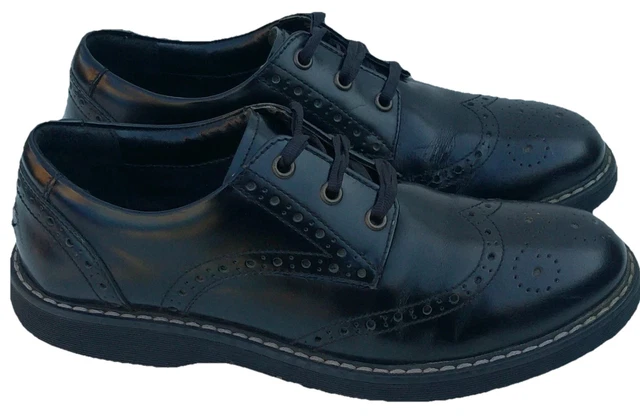 Chaussures Brogue Noires Laquées Angry Angels - Taille 36 EUR (UK 3), Occasion, Pour Fille