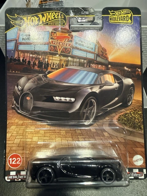 Hot Wheels '16 Bugatti Chiron Nera - Boulevard #122 - Scala 1:64, Diecast