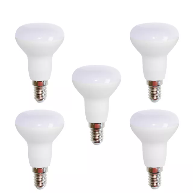5 x LED Leuchtmittel Reflektor R50 5W = 40W E14 matt 450lm warmweiß 2700K 120°