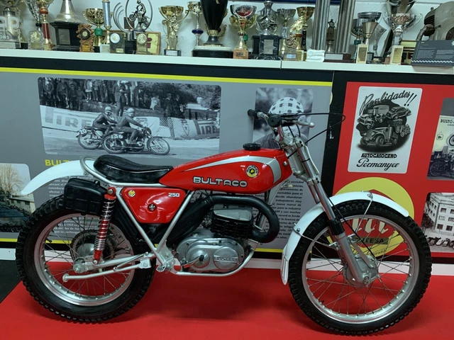VINTAGE MOTORBIKE TRIALS Bultaco Sherpa 250 MANUEL SOLER EUR