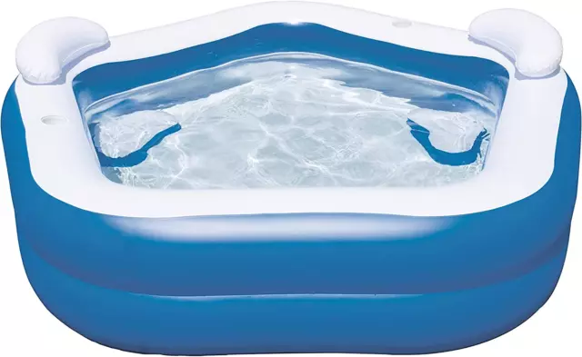 Bestway 54153-2 Piscinetta Piscina per Bambini Gonfiabile Family, 6 Anni+